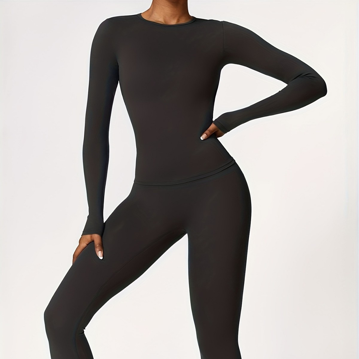 Pilates & Yoga Unleashed Studio Tuckahoe - Combinaison de yoga moulante à manches