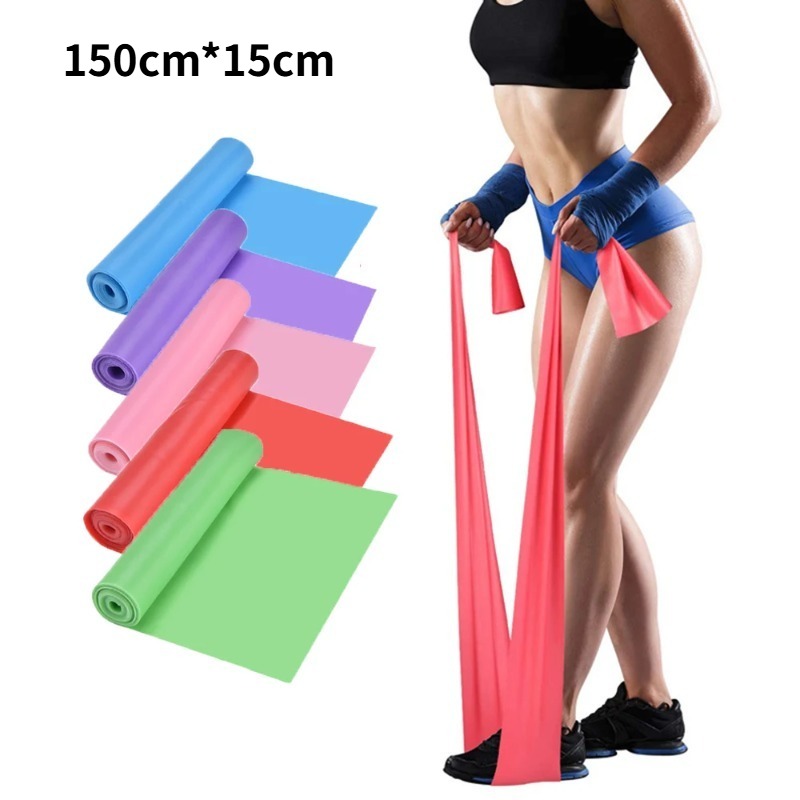 Pilates Yoga Board - Bandes de résistance en latex naturel,