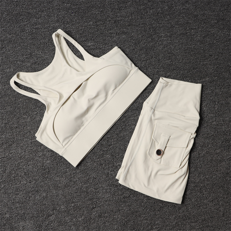 Pilates Yoga Set - Short de Fitness, ensembles de Yoga,