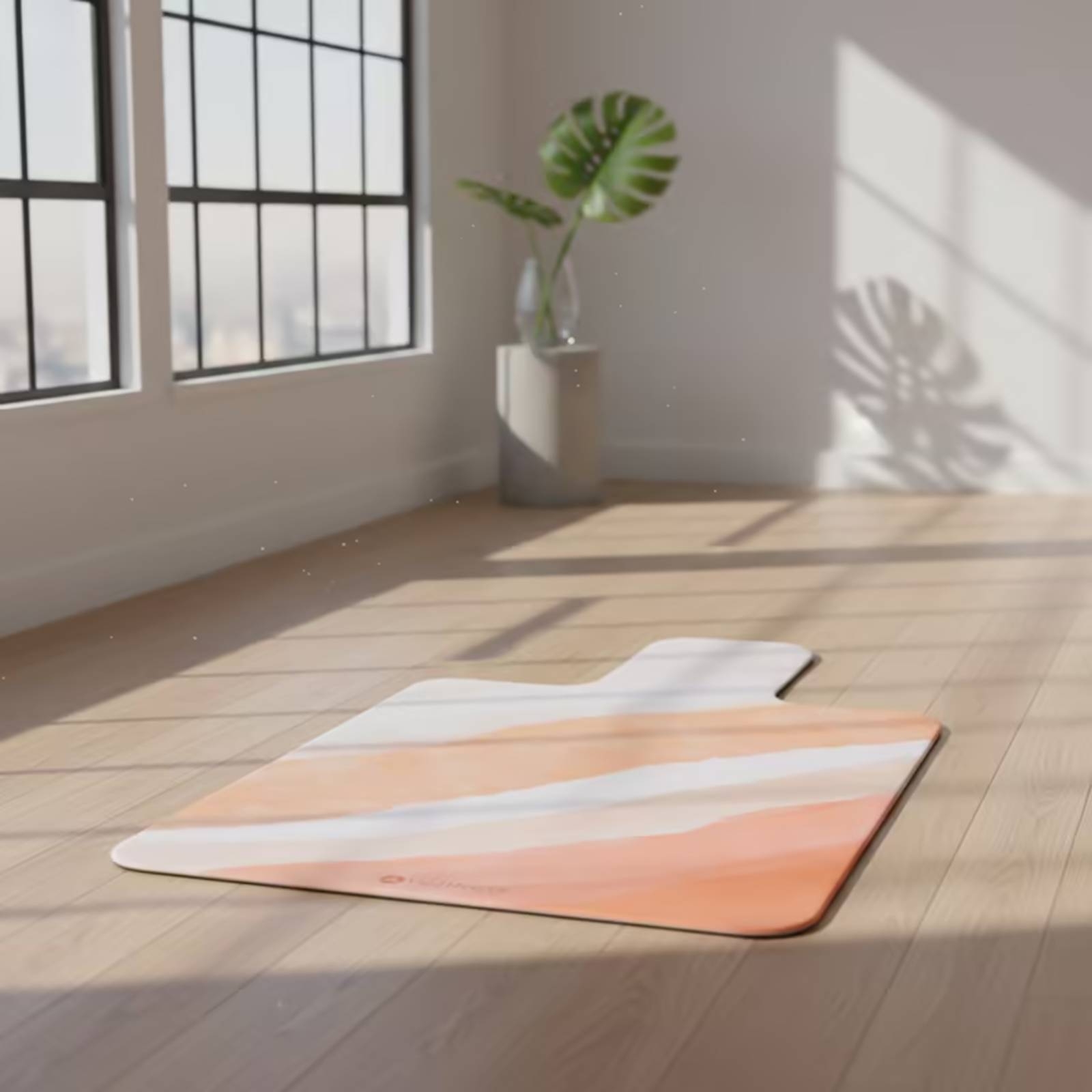 Pilates & Yoga Unleashed Studio Tuckahoe - Tapis d'exercice en daim, tapis de