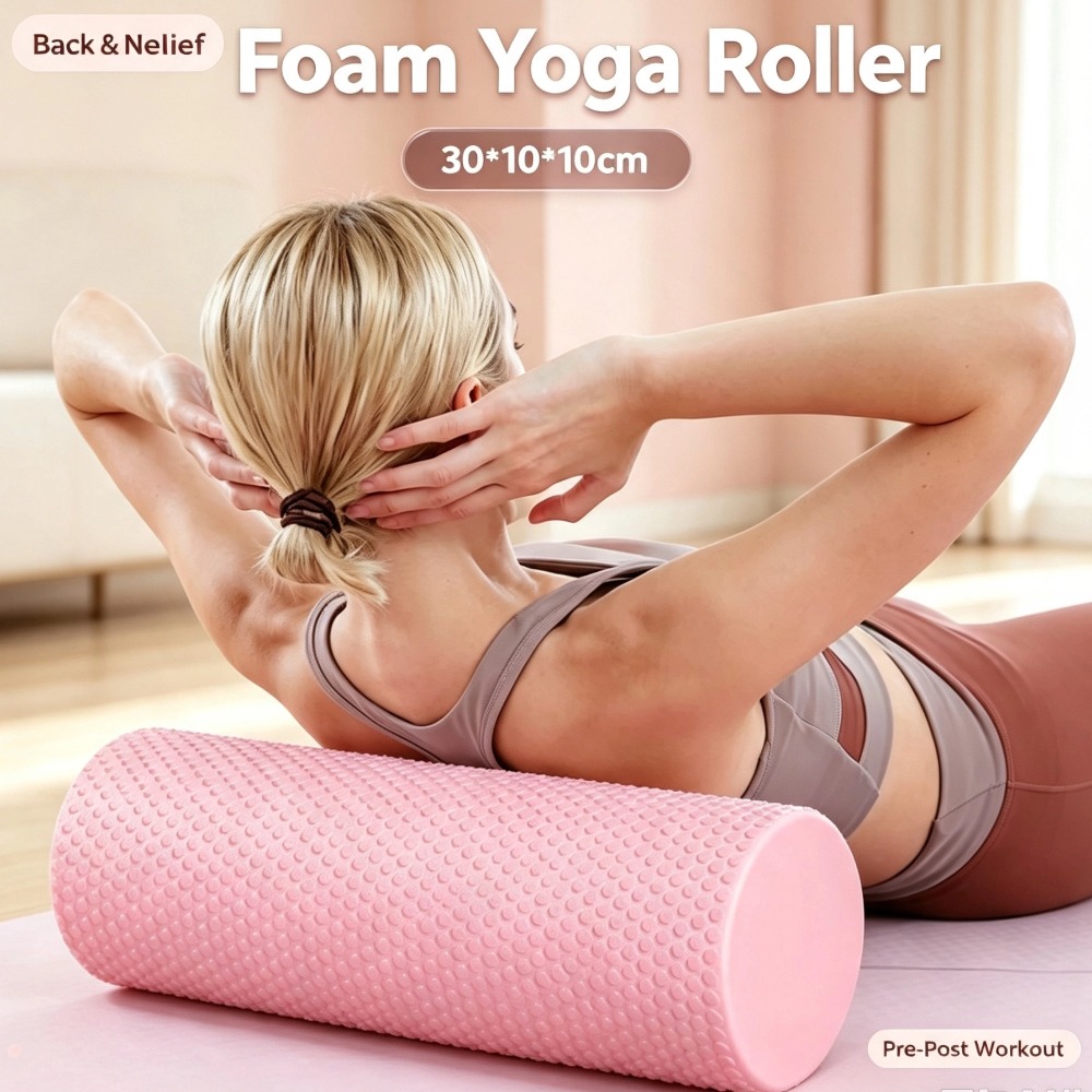 Pilates Yoga Sport - Rouleau de yoga en mousse EVA