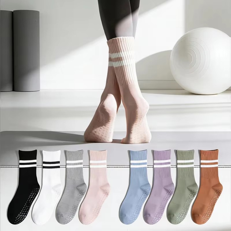 Pilates Yoga Youtube - 1/2/3 paires de chaussettes de sport