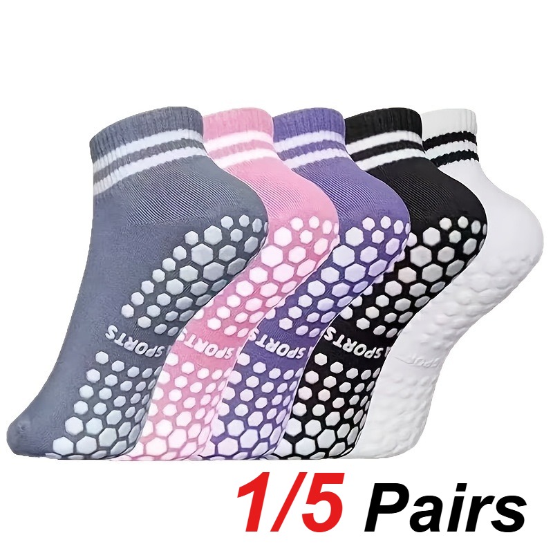Pilates & Yoga Unleashed Studio Tuckahoe - 1/5 paires de chaussettes de yoga