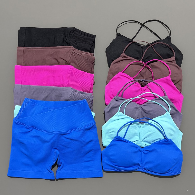 Pilates Yoga Set - 2 pièces Vision ensemble de gymnastique