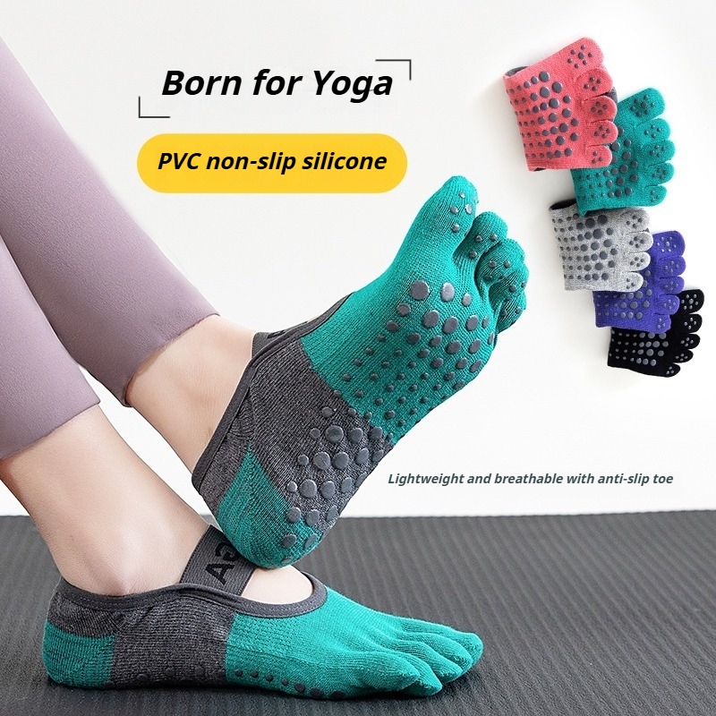 Pilates Yoga Sport - Chaussettes de sport antidérapantes à cinq