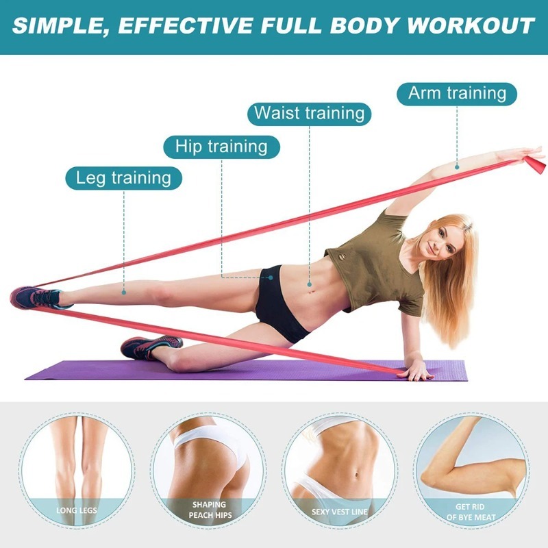 Bandes de résistance en latex  - Pilates Yoga Board avis et prix