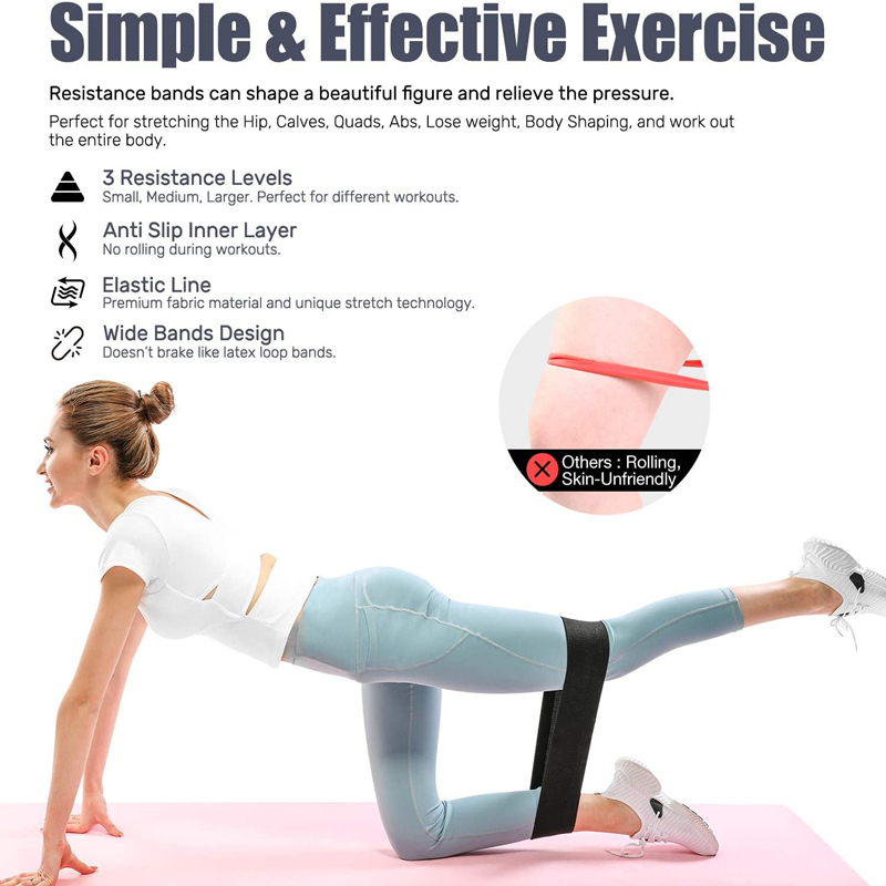 Set d'élastiques en caoutchouc - Pilates Yoga Board avis et prix