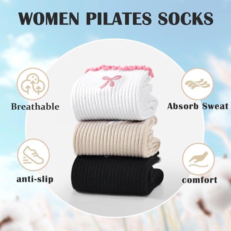 Chaussettes de yoga profession - Pilates & Yoga Unleashed Studio Tuckahoe avis et prix