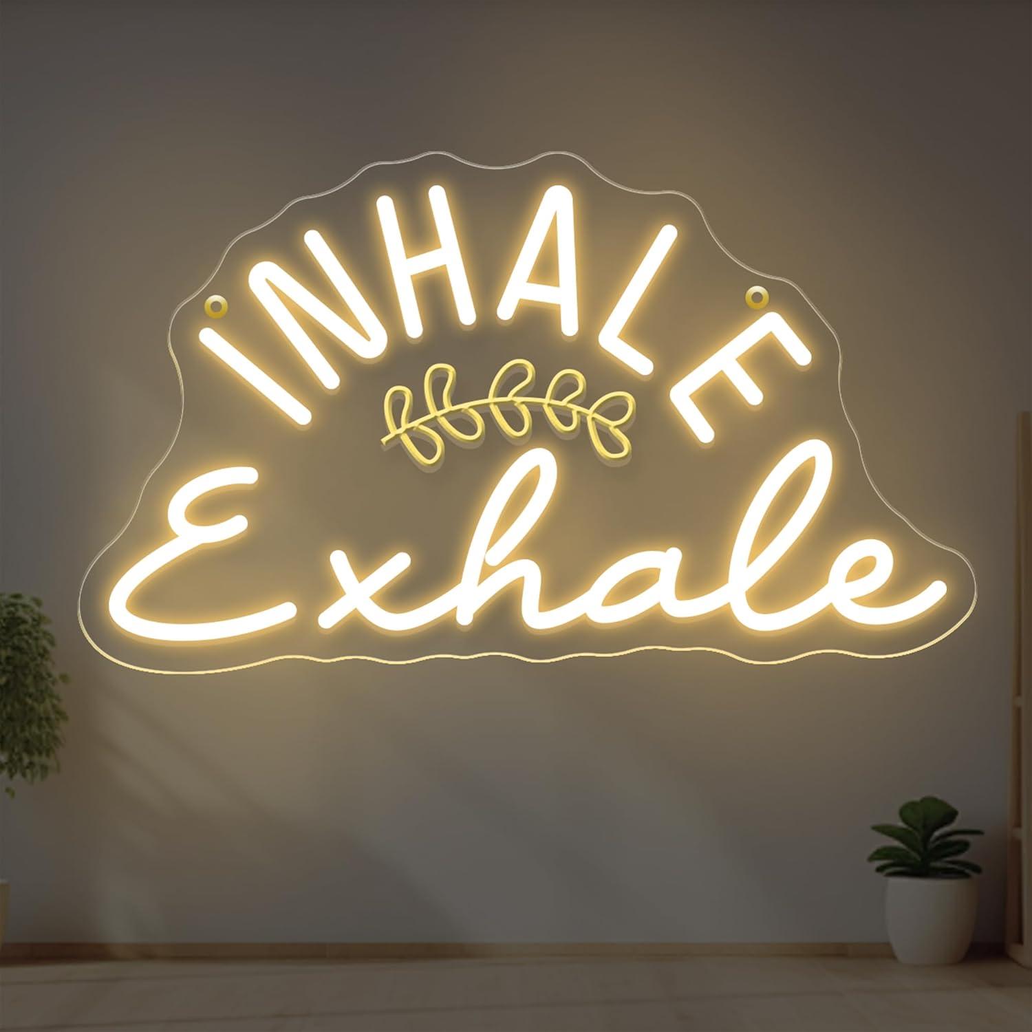 Enseigne néon LED dimmable « I - Pilates Yoga Wellness avis et prix