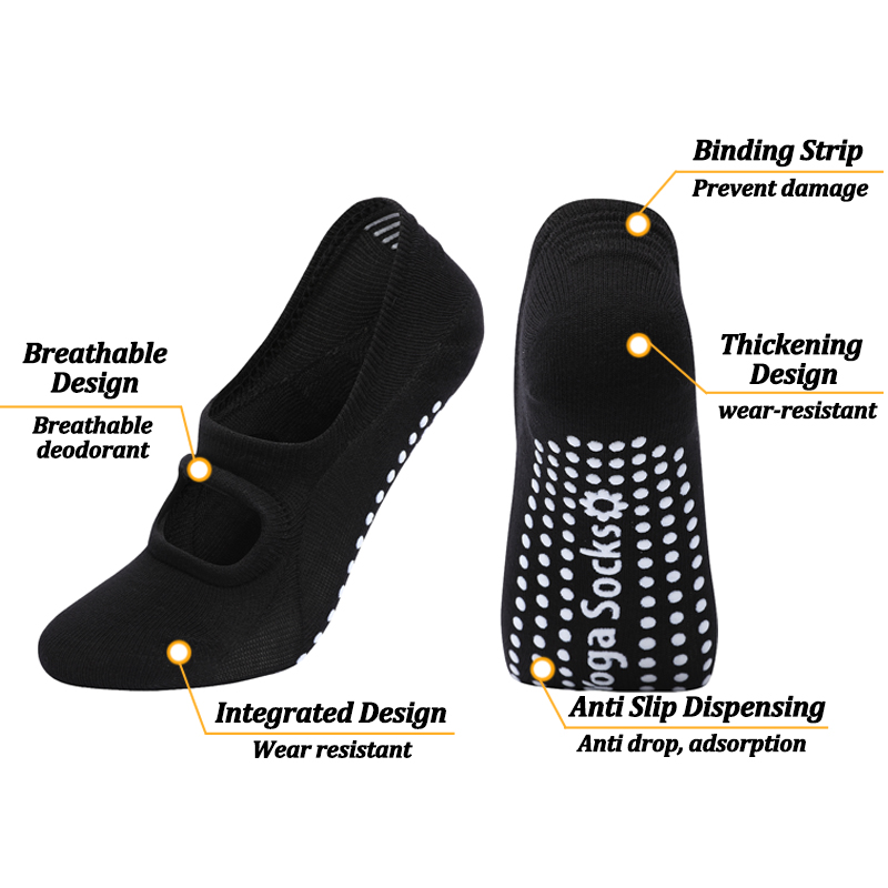 Chaussettes de yoga antidérapa - Pilates Yoga Sport avis et prix