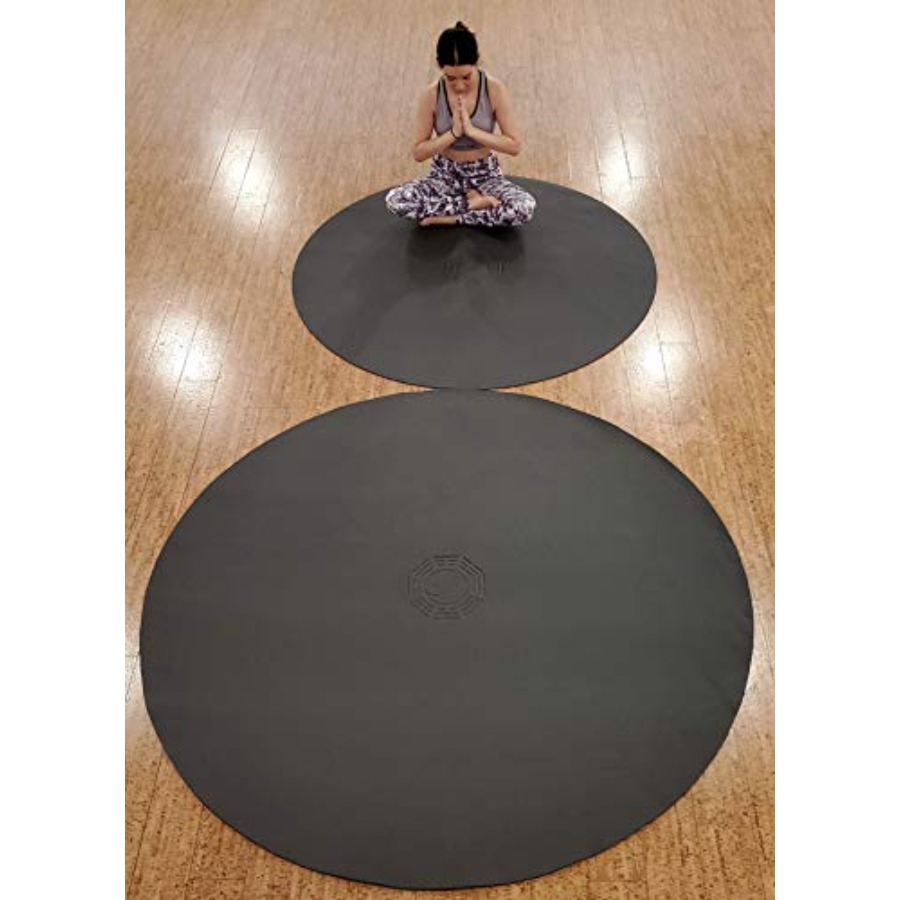 Tapis de yoga rond de 72 po de - Pilates Yin Yoga avis et prix