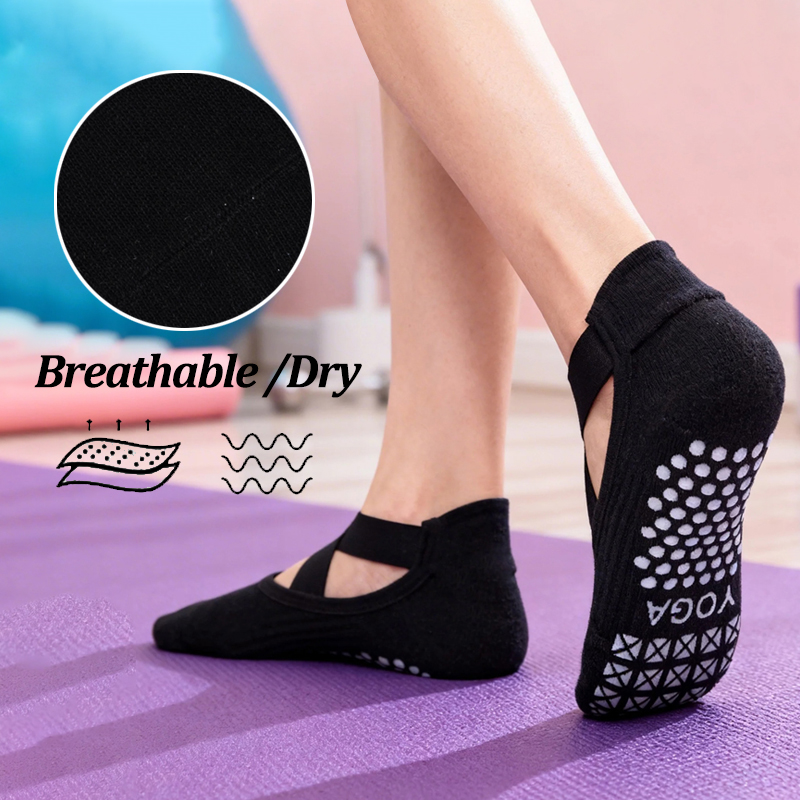 Chaussettes de yoga antidérapa - Pilates Yoga Sport avis et prix