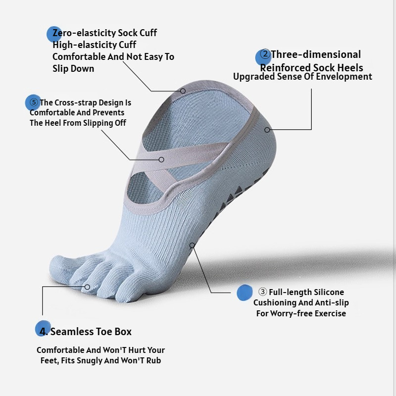 Chaussettes de yoga fines à ci - Pilates Yoga Sport avis et prix