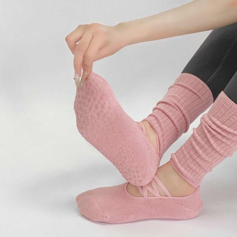 Chaussettes de Pilates en tiss - Pilates Yoga Youtube avis et prix