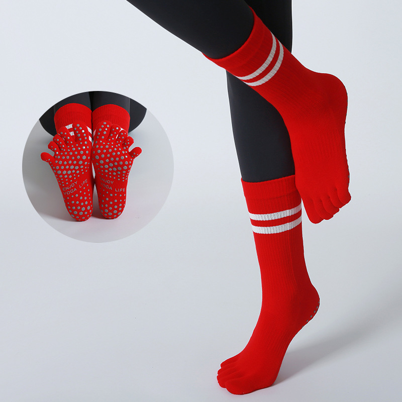 Chaussettes de yoga à cinq doi - Pilates Yoga Youtube avis et prix